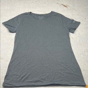 Champion Gray Relaxed Fitted Short Sleeve Tee